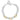 14K Gold and Sterling Silver, Two Tone Chain Bracelet
