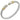 14K Gold and Sterling Silver, Diamond and Blue Sapphire Cuff Bracelet | 4MM