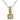 14K Gold and Sterling Silver, Diamond Pendant