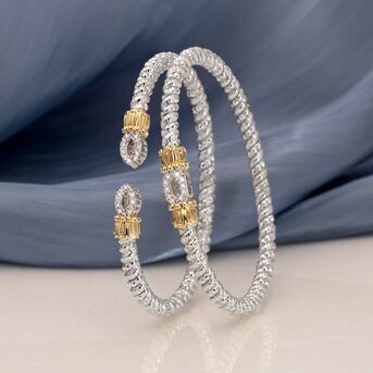 Celebrate April birthdays with the gift of brilliant diamond bracelets from VAHAN Jewelry. 

AprilB