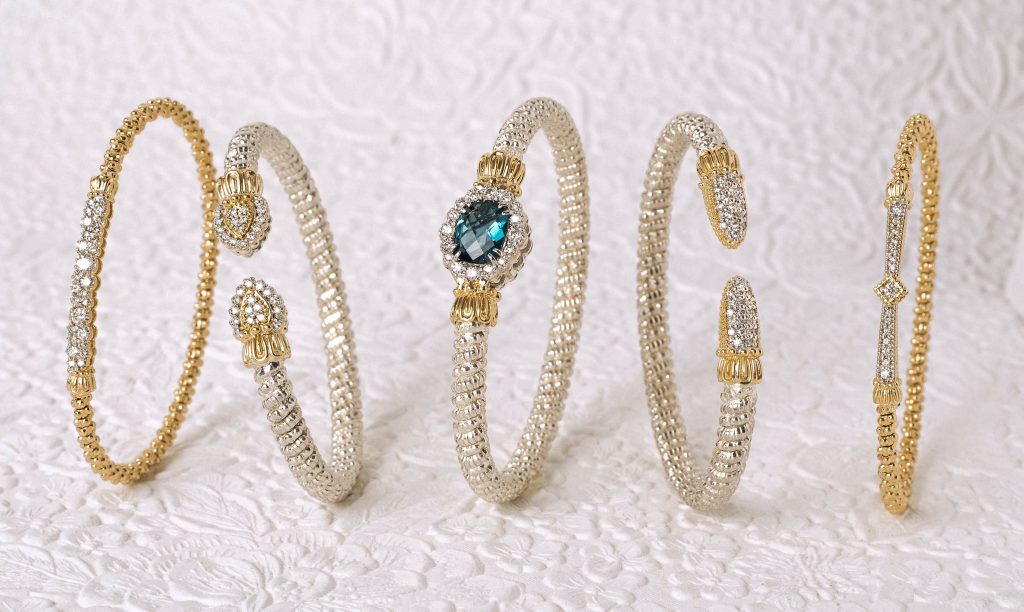 vahan gold and silver diamond bracelets