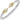 14K Gold and Sterling Silver, Diamond Stackable Bracelet | 4MM