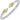 14K Gold and Sterling Silver, Diamond Stackable Bracelet | 23739D04