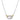 Diamond and Mother of Pearl Necklace | 80540DMOP/18