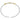 14K Gold and Sterling Silver, Diamond Stackable Bracelet