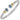14K Gold and Sterling Silver, London Blue Topaz and Diamond Stackable Bracelet | 4MM