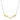 14K Gold and Sterling Silver, Equine Horsebit Diamond Necklace
