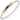 14K Gold and Sterling Silver, Garnet and Diamond Stackable Bracelet | 4MM