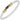 14K Gold and Sterling Silver, Garnet and Diamond Stackable Bracelet | 23735DGA04