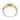 14K Gold and Sterling Silver, Equine-Inspired Diamond Horse Bit Ring | 12965D