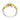 14K Gold and Sterling Silver, Equine-Inspired Diamond Horse Bit Ring