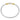 14K Gold and Sterling Silver Diamond Knot Stackable Bracelet