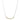 14K Gold and Sterling Silver, Diamond Curved Bar Necklace