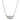 Diamond and Mother of Pearl Necklace in 14K Gold and Sterling Silver
