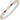 14K Gold and Sterling Silver, Mother of Pearl, Pink Topaz and Diamond Stackable Bracelet