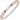 14K Gold and Sterling Silver, Mother of Pearl, Pink Topaz and Diamond Stackable Bracelet