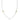 14K Gold and Sterling Silver, Diamond Necklace