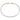 14K Gold and Sterling Silver, Diamond Stackable Bracelet