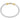 Diamond Stackable Bracelet in 14K Gold and Sterling Silver
