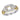 14K Gold and Sterling Silver, Diamond Ring | 12945D