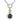Duchess Diamond and London Blue Topaz Pendant | 70950DLBT