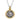14K Gold and Sterling Silver, 'Scorpio' Zodiac Coin Pendant