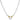 14K Gold and Sterling Silver, Diamond Necklace