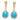 Duchess Diamond and Turquoise Drops | 43150DTU