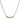 14K Gold and Sterling Silver, Multi-Pavé Diamond Bar Necklace