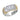 Multi-Pavé Diamond Ring in 14K Gold and Sterling Silver
