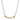 14K Gold and Sterling Silver, Pearl and Diamond Necklace