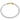 14K Gold and Sterling Silver, Diamond Stackable Bracelet | 23728D04
