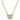 14K Gold, Diamond Disc Necklace