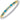 Blue Topaz, Turquoise, and Diamond Bangle | 23870DBT/TU04