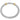 14K Gold and Sterling Silver, Diamond Stackable Bracelet | 23749D08