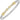 14K Gold and Sterling Silver Baguette Diamond Stackable Bracelet