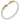 14K Gold and Sterling Silver, Blue Sapphire and Diamond, Equine Stackable Cuff Bracelet