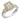 Diamond Ring in 14K Gold and Sterling Silver
