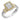 14K Gold and Sterling Silver, Diamond Ring | 12922D