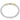 14K Gold and Sterling Silver Diamond Stackable Bracelet