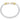 14K Gold and Sterling Silver, Diamond Stackable Bracelet | 23741D06