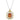 Diamond and Citrine Pendant Necklace | 70959DCIT/18