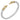 14K Gold and Sterling Silver, Blue Sapphire and Diamond, Equine Stackable Cuff Bracelet