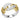 Diamond Stackable Ring in 14K Gold and Sterling Silver