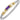 14K Gold and Sterling Silver Amethyst and Diamond Stackable Bracelet