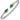 Diamond and Green Onyx Cuff | 23982DGOC04