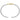 14K Gold and Sterling Silver, Diamond Cross Stackable Bracelet