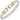 14K Gold and Sterling Silver, Diamond Horsebit Stackable Bracelet | 23751D06