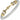 14K Gold and Sterling Silver Diamond Horsebit Equine Stackable Bracelet