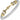 Equine Horsebit Diamond Stackable Bracelet in 14K Gold and Sterling Silver